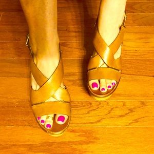 Kors by Michael Kors Vintage Platform Wedges